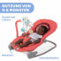 Фото #3 товара Chicco Balloon Infant and Baby Rocker 0 Months - 18 kg, Rocker and Chair Function, Adjustable Backrest, Compact Closure, Vibration, Interactive Electronic Toy, Lights and Sound