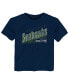 ფოტო #1 პროდუქტის Toddler Boys and Girls College Navy Seattle Seahawks Winning Streak T-shirt