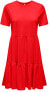 Dámské šaty ONLMAY Regular Fit 15286934 Flame Scarlet