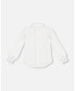 Фото #3 товара Toddler Girls Long Sleeve Button Front Shirt Off White - Toddler|Child