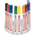 Фото #2 товара Маркеры многоцветные EDDING 3000 box - черный, синий, коричневый, зеленый, голубой, оранжевый, розовый, фиолетовый, красный, желтый - наконечник круглый - пластик - 1.5 мм - 3 мм