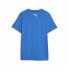 Child's Short Sleeve T-Shirt Puma Active Sports Graphic Blue