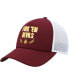 Фото #1 товара Men's Maroon Arizona State Sun Devils Phrase Foam Front Trucker Adjustable Hat