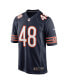Men's Patrick Scales Navy Chicago Bears Game Jersey