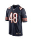 Фото #2 товара Men's Patrick Scales Navy Chicago Bears Game Jersey