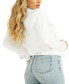 ფოტო #2 პროდუქტის Women's Denim Trucker Jacket