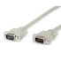 ROLINE VGA Cable - HD15 M - HD15 M - A-A 3 m - 3 m - VGA (D-Sub) - VGA (D-Sub) - Male - Male - Grey