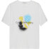 ფოტო #1 პროდუქტის CALVIN KLEIN JEANS Placed Spray Print short sleeve T-shirt
