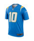 ფოტო #3 პროდუქტის Men's Justin Herbert Powder Blue Los Angeles Chargers Legend Jersey