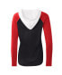 ფოტო #2 პროდუქტის Women's White and Red 23XI Racing Triple-A Long Sleeve Hoodie T-shirt