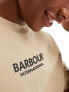 Barbour International Formula t-shirt in stone