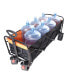 Фото #9 товара Foldable XL Beach Cart in Black & Orange