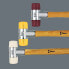 Wera 05000305001 - Dead blow hammer - Nylon - Wood - Beige - Brown - Silver - 25 cm - 76 mm