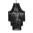 Потолочный светильник 50 x 50 x 80 cm Чёрный Металл Деревянный