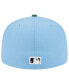Фото #5 товара Men's Sky Blue, Cilantro Toronto Blue Jays 40th Season Anniversary 59FIFTY Fitted Hat