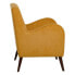 Кресло 70 x 82 x 88 cm Синтетическая ткань Деревянный Горчица
