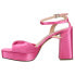 Nina Stacie Ankle Strap Dress Womens Pink Dress Sandals STACIE-663