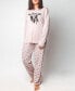 Фото #1 товара Пижама MOOD Pajamas мягкая с длинным рукавом