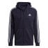 ADIDAS Essentials 3 Stripes full zip sweatshirt