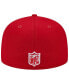 Фото #5 товара Men's Scarlet Buffalo Bills 1998 Hawaii Pro Bowl Main Patch 59FIFTY Fitted Hat