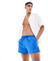 Gym King Linear swim shorts in blue