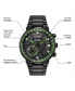 ფოტო #6 პროდუქტის Eco-Drive Men's Satellite Wave GPS Black-Tone Stainless Steel Bracelet Watch 44mm