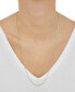 ფოტო #2 პროდუქტის Glitter Rope 24" Chain Necklace in 10k Gold, Created for Macy's