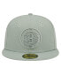 ფოტო #4 პროდუქტის Men's Light Green Brooklyn Nets Sage Color Pack 59Fifty Fitted Hat