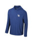 Men's Royal Kentucky Wildcats Cloud Jersey Raglan Long Sleeve Hoodie T-shirt