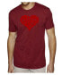 Фото #1 товара Men's Premium Word Art All You Need Is Love T-shirt