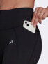 adidas Running leggings in black with pockets