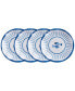 Фото #1 товара Melamine Sardinia 5.5" Canape Plate Set/4