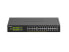 Netgear GS324P - Unmanaged - Gigabit Ethernet (10/100/1000) - Full duplex - Power over Ethernet (PoE) - Rack mounting - 1U