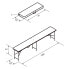 Фото #6 товара GARDIUN New Koln 180x29x43 cm Folding Bench