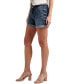 ფოტო #3 პროდუქტის Women's Boyfriend Mid Rise Shorts