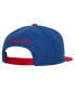 Фото #2 товара Men's Blue New York Rangers Core Team Ground 2.0 Snapback Hat