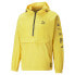 Puma Anorak Half Zip Jacket X Staple Mens Yellow Casual Athletic Outerwear 53982 L - фото #1