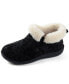 Rock Dove Women's Faux Leather House Bootie Memory Foam Slipper