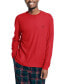 Фото #1 товара Men's Waffle Long-Sleeve Sleep T-shirt