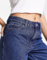 New Look mid rise mom jeans in dark blue BLAU, 36 - фото #4