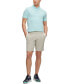 Фото #4 товара Men's Slim-Fit Printed Stretch-Cotton Twill Shorts