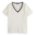 SCOTCH & SODA 174825 short sleeve v neck T-shirt