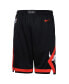 Фото #3 товара Big Boys Black Chicago Bulls 2023/24 City Edition Swingman Performance Shorts