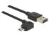 Delock 83846 - 1 m - USB A - Micro-USB B - USB 2.0 - Male/Male - Black