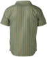 ფოტო #6 პროდუქტის Men's Aerobora Patterned Button-Up Short-Sleeve Shirt