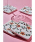 Фото #2 товара Spring Blossom Marble Coasters, Set of 4