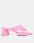 Camper – Sandalen in Rosa mit überkreuzten Riemen