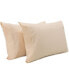 Фото #2 товара Superity Linen 100% Premium Cotton Pillow Cases - Soft and Breatheable - Open Enclosure - Standard - Lavender