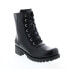 Фото #2 товара Harley-Davidson Ashby D84715 Womens Black Leather Motorcycle Boots