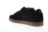 Фото #12 товара Etnies Kingpin 4101000091566 Mens Black Suede Lace Up Skate Sneakers Shoes